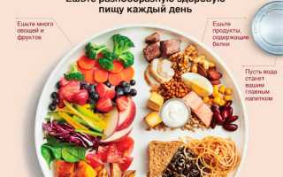 Принципы питания для похудения