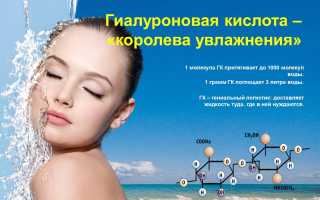 Гиалуроновая кислота для молодости кожи