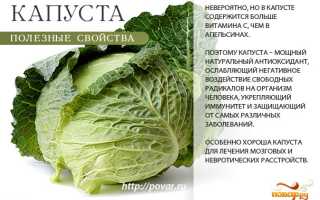 Чем полезна капуста для организма?