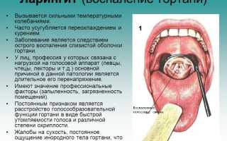 Чем лечить ларингит у взрослого?