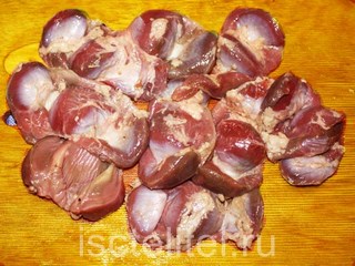 Куриные желудки