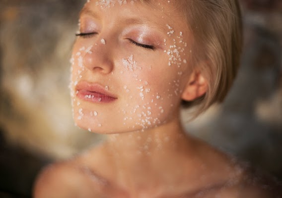 Маска для лица с солью Маска для лица с солью